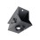 Peerless Lightweight Cathedral Ceiling Plate Projector Mount-Black ACC912